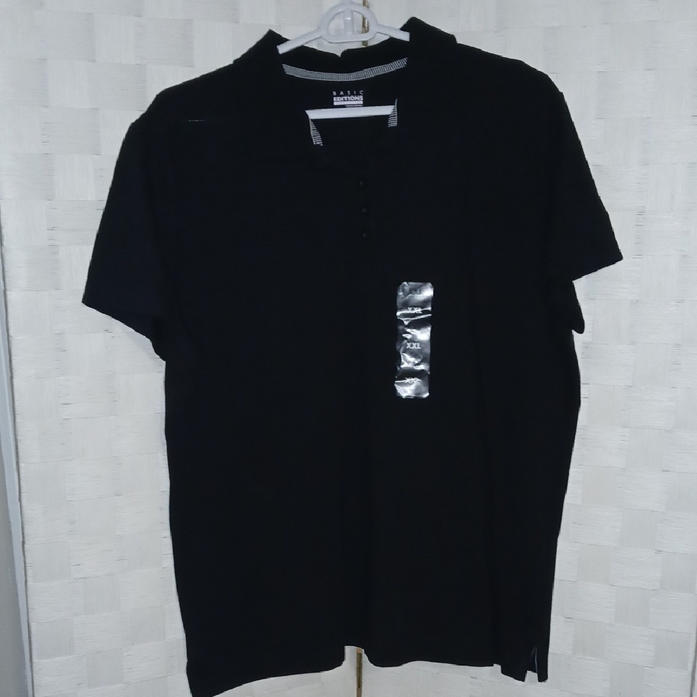 Women's Navy Blue Polo Shirt XXL